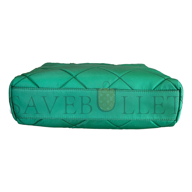 PRADA RE-EDITION MAIZE YELLOW 1995 CHAÎNE RE-NYLON TOTE BAG 1BG468 (25*23*8cm) 